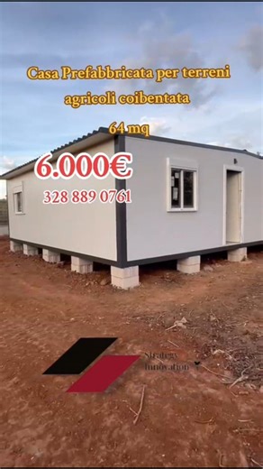 Casa prefabbricata per terreni agricoli #casa #prefabbricata #abitabile #nopermessi | Edile Bussines