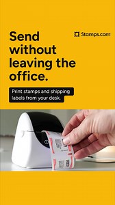 Mail and ship on your own time! Get $5 free postage, a digital scale, and supplies when you sign up to try Stamps.com for 30 days. Here are four more reasons why: 🤑 Save up to 89% on USPS, UPS & more 🖨️ Print stamps and shipping labels in seconds 🚗 Schedule free pickups ✅ All in one place | Stamps.com