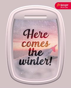 1.2K views · 22 reactions | Fly effortlessly this winter season with #SpiceJet. Stay alert on all flight-related changes and travel to your favourite chilly destinations! Book on www.spicejet.com or download the app now! | FlySpiceJet | Facebook