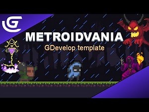 GDevelop Metroidvania Template