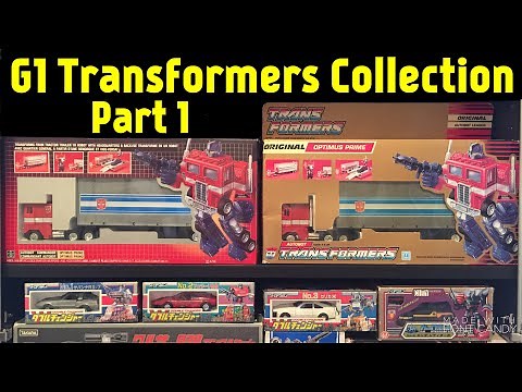 Vintage 1980’s G1 Transformers Collection - Part 1 of 5 (with collector commentary)