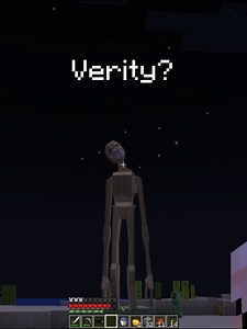 The OFFICIAL Verity Mod... // Minecraft Horror Mod Review #minecraft #minecraftmods #minecraftjava #fyp #minecraftbedrock Yes, this mod exists now, you can find it in Curseforge if you look for Verity. Not sure if the mod had anything else to offer, its kinda cool that it uses the Narrator voice to answer, understandable cuz poor voice actor can't do 1000 different answers, that would take ages xD I will wait for further updates and then one day give it a proper rating but mod has huge potential