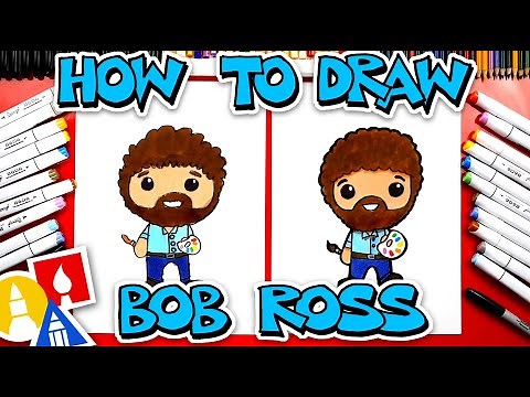 How To Draw Cartoon Bob Ross