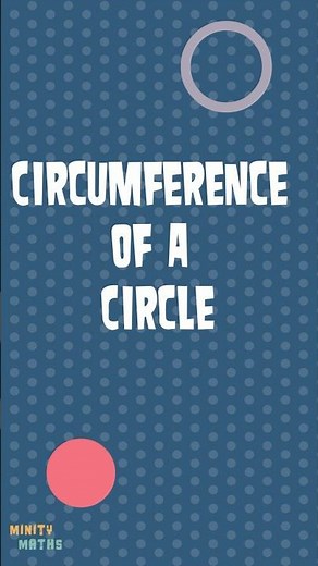 How to find the circumference of a circle ⭕️ #learnmath #minitymaths