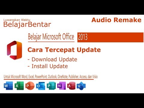 Microsoft Office 2013 How to Update to Version 2023 Word, Excel, PowerPoint, etc. (Audio Remake)
