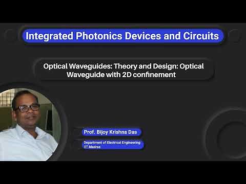 Optical Waveguides: Theory and Design: Optical Waveguide with 2D confinement