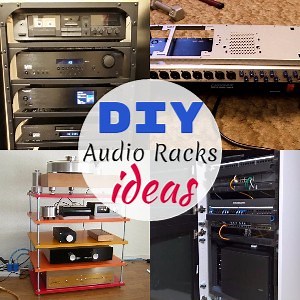 10 DIY Audio Rack Ideas You Can Make Easily - DIYnCrafty