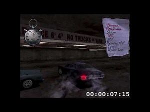 (OLD)Driver PS1 tutorial Speedrun (PAL) 00:00:28:16
