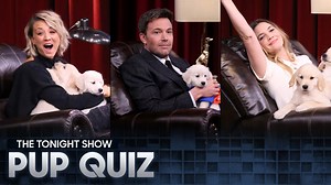 148K views · 2.9K reactions | Kaley Cuoco, Ben Affleck and Drew Barrymore face off against Jimmy in a trivia game where the winner of each round gets a puppy to snuggle. | The Tonight Show Starring Jimmy Fallon | Facebook