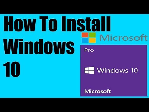 How to install Windows 10 with no OS
