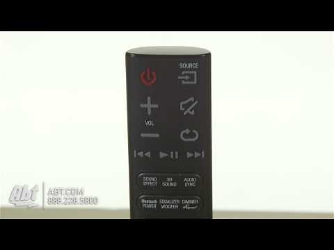 Samsung Wireless Subwoofer Soundbar HWH450 Features
