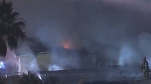 Massive fireworks explosion injures two people