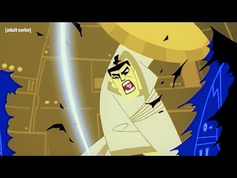 Jack and The Spartan Defeat The Beast | Samurai Jack | adult swim
