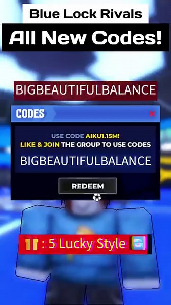New Codes! Blue Lock Rivals Codes - New Codes For Blue Lock Rivals Roblox 2025