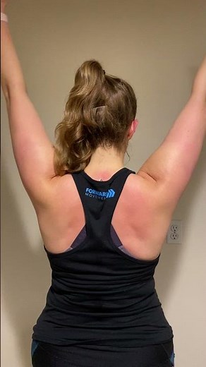 Scapular upward rotation