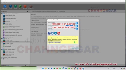 SMARTPLS 4.1.0.8 PRO LICENSE ACTIVATION LIFETIME. Support windows or mac. SmartPLS is a software with a graphical user interface for variance-based structural equation modeling (SEM) using the partial least squares (PLS) path modeling method. #smartpls #smartpls4 #smartpls4pro #smartplslicense #downloadsmartpls #olahdata #olahdataskripsi #olahdatastatistik #smartplslicense #downloadsmartpls #smartpls4pro #fyp #windows #windows11 #chahngegar #skripsi #skripsihack