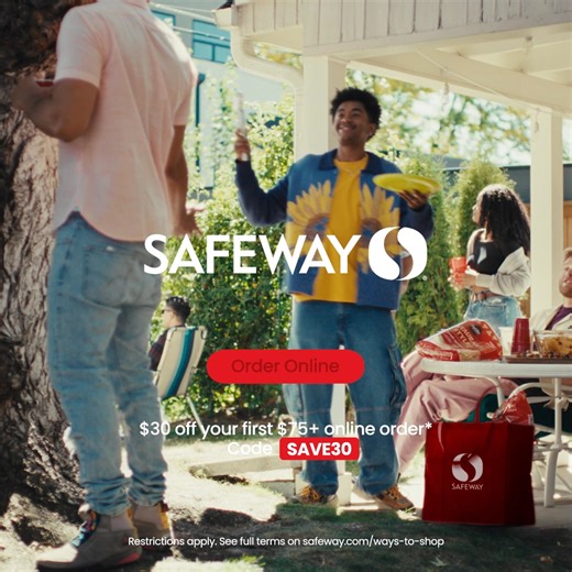 3K views · 835 reactions | Count on delivery in as soon as 30 minutes, so you can get the groceries you need when it's convenient for you. | Safeway | Facebook