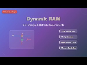 DRAM Explained: Architecture, Refresh & Operation for Beginners