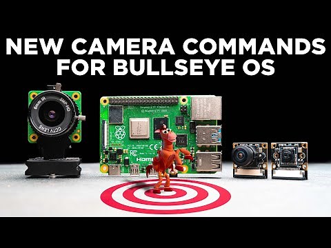 How to use Raspberry Pi Cameras with the New 'Bullseye' OS Update - LibCamera