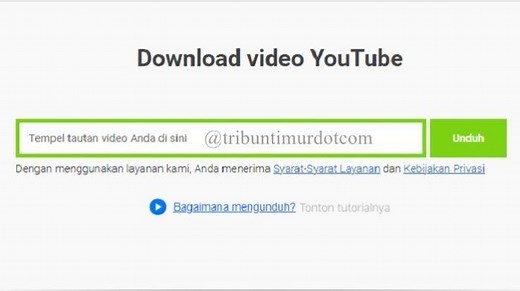 Link SaveFrom Savefrom.net, Lengkap Cara Download Video dan Musik YouTube Gratis dan Mudah - Tribun-timur.com