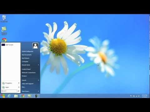 How To Get The Windows 8 Start Menu