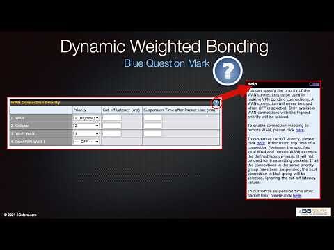 Peplink/ Pepwave - Configuring SpeedFusion with Bandwidth Bonding