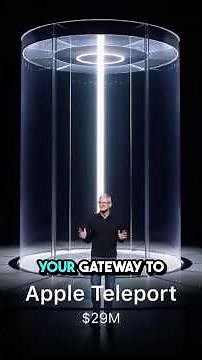APPLE'S Teleport Machine is 100 Times Faster Than Regular Travel!