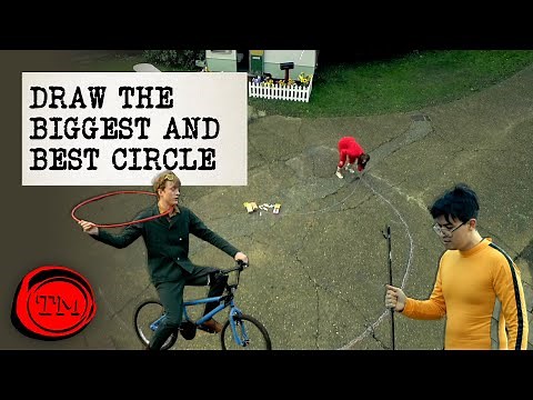 Draw the Biggest & Best Circle | Full Task | Taskmaster