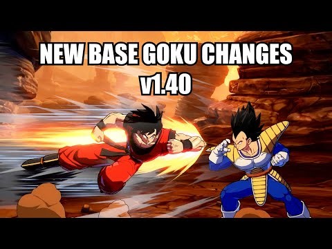 DBFZ v1.40 Base Goku – New Patch Changes