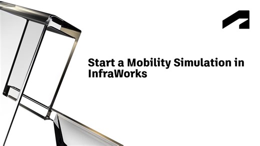 Mobility simulation for pedestrians in InfraWorks - Start a Mobility Simulation in InfraWorks | Autodesk