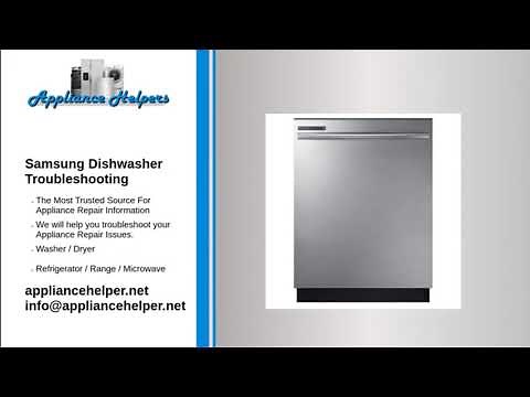 samsung dishwasher troubleshooting