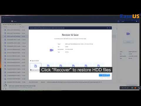 HDD Recovery Guide | How to Recover Data from Hard Drive - EaseUS