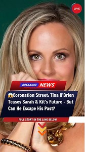 25K views · 75 reactions |  FULL STORY REVEALED:https://getnewsnow.info/%f0%9f%98%b1coronation-street-tina-obrien-teases-sarah-kits-future-but-can-he-escape-his-past/ #CoronationStreet #Corrie #CorrieSpoilers | Coronation Streets New Release | Facebook