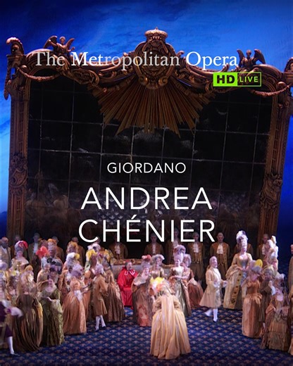 ✨ On Saturday, December 13, The Met: Live in HD season continues in theatres nationwide with Giordano’s most popular masterpiece Andrea Chénier, starring tenor Piotr Beczała and soprano Sonya Yoncheva. Experience the thrilling performance plus exclusive backstage access live from The Metropolitan Opera in your local theatre. Buy tickets at https://hubs.la/Q03WxqL90! | Fathom Entertainment