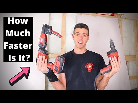 Autofeed VS Regular Screwgun