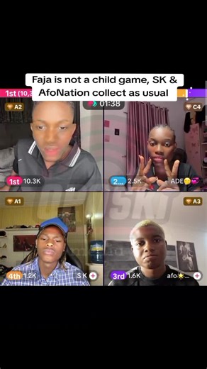 Faja is not a child game, SK & AfoNation collect as usual #oposkimedia @SMART BM❤️🚀 @ADE🤭💞 @Shaxxy🥺💕 @afo🌟nation✨️🎖