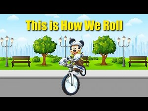 Mickey Mouse Clubhouse Upside Down Cycling - This is How We Roll