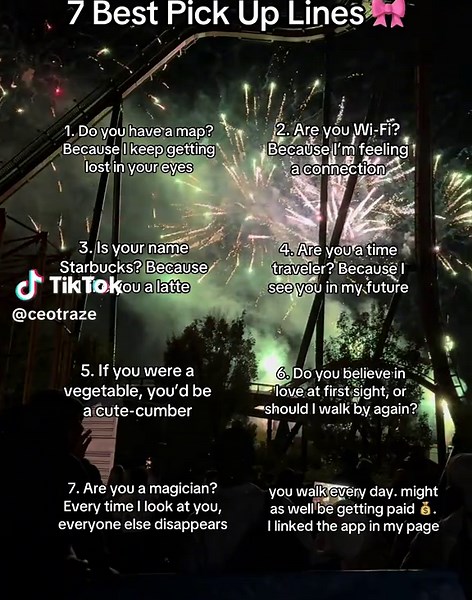 7 Best Pickup Lines to Impress Anyone