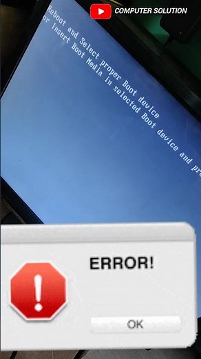 reboot and select proper boot device[fix ] #rebootandselectproperbootdevice #computerboot