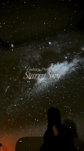 Galaxy Starry Sky Projector Night Light | 360° Rotating Planetarium Lamp for Kids