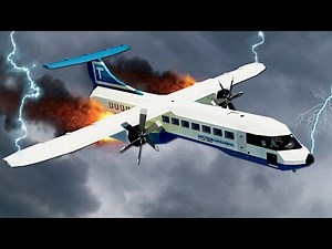 STORM CAUSES PLANE CRASH?! (Stormworks)