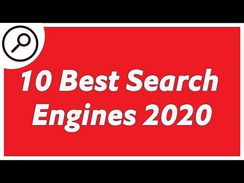 10 Best Search Engines 2020