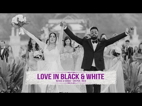 LOVE IN BLACK & WHITE - Natasa Stankovic & Hardik Pandya Trailer / Wedding Highlights
