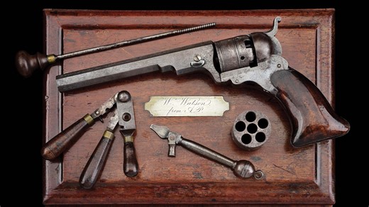 Rare Colt revolver made in Paterson expected to be sold at auction for more than $250,000