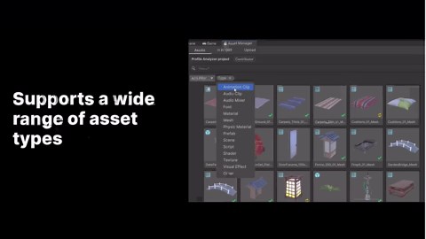 7.2K views · 65 reactions | Asset Manager supports a wide range of asset types, including 3D models, textures, materials, prefabs, sound files, and more. In this video, you’ll learn how to get started with the Asset Manager, edit your assets, and use search filters. Watch the full video here: https://on.unity.com/3YpIjNy | Unity | Facebook