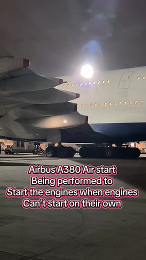 Airbus A380 Engine Start Procedures Explained