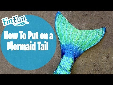 How to Put on a Mermaid Tail | Fin Fun Mermaid Tails