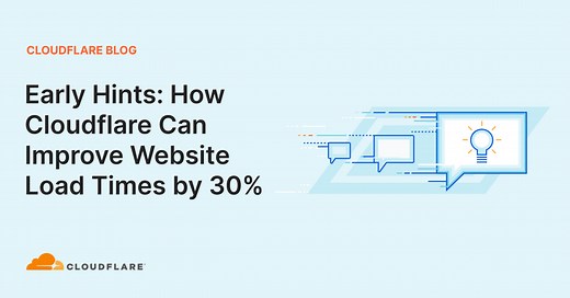 Early Hints: How Cloudflare Can Improve Website Load Times by 30%