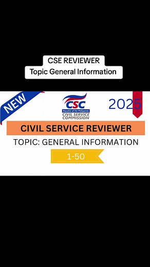 Civil Service Exam Reviewer 2025: Key Concepts Explained