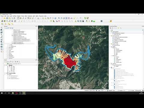 How to make a lake bathymetric map with QGIS - Tutorial